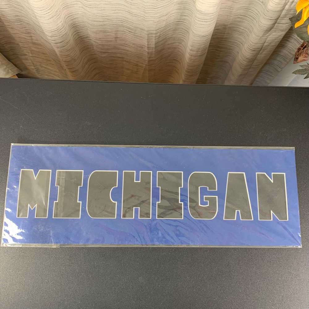 Michigan matte. 8” x 24”